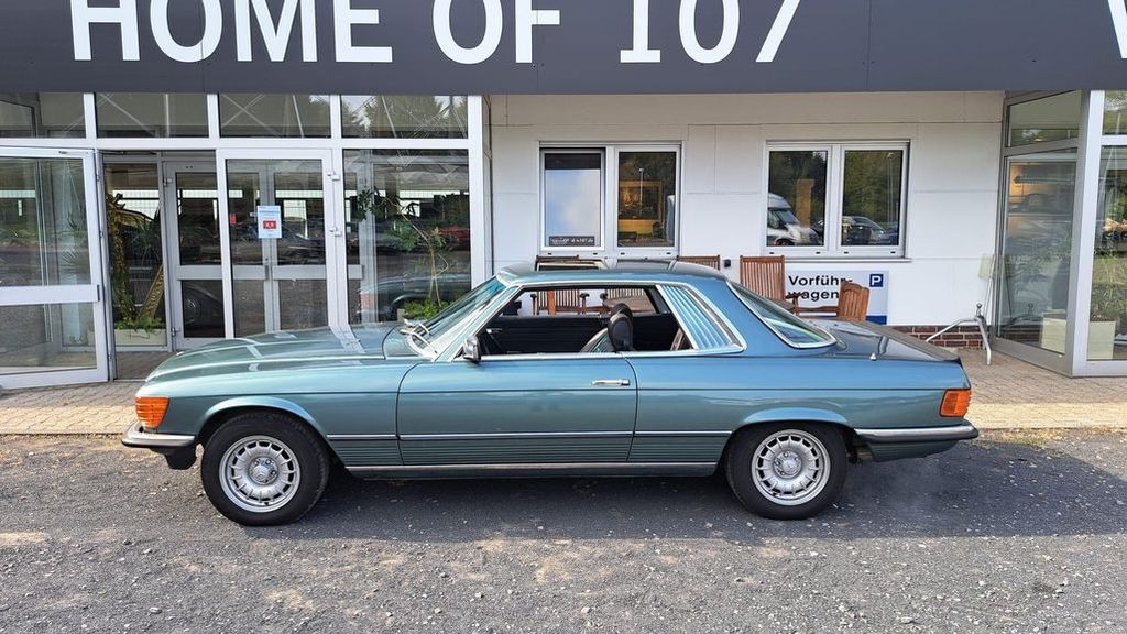 Bild des Angebotes Mercedes-Benz 500 SLC Petrol/Leder Schwarz/ Vollrestauriert