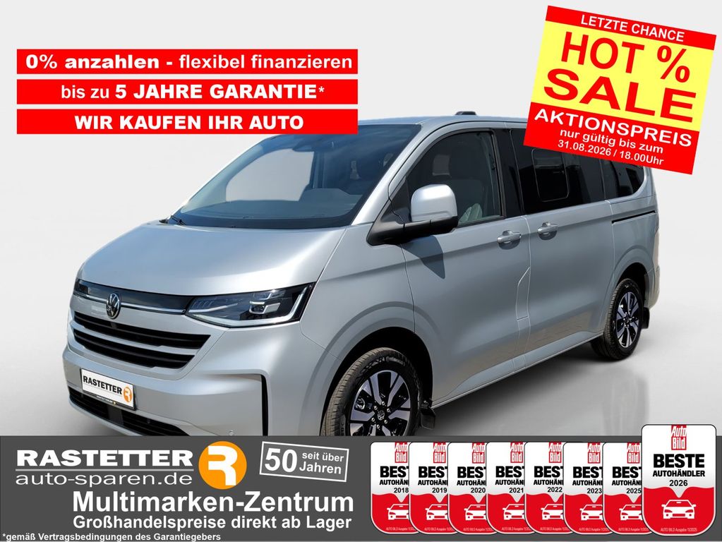 Bild des Angebotes Volkswagen T7 e-Caravelle Style 8Sitze+AHK+Pano+Leder+Navi+