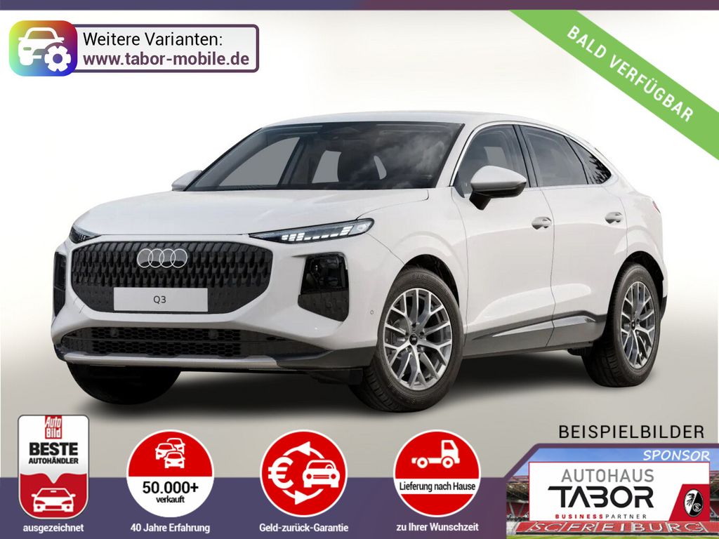 Bild des Angebotes Audi Q3 Sportback quattro Tech LED+ 18Z UVP-21%*