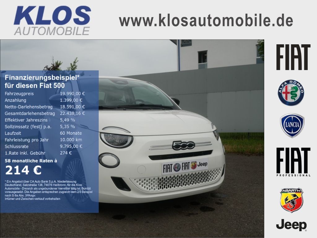 Bild des Angebotes Fiat 500 HYBRID ICON 1.0 65 PS MT6 KOMFORT KAMERA SHZ