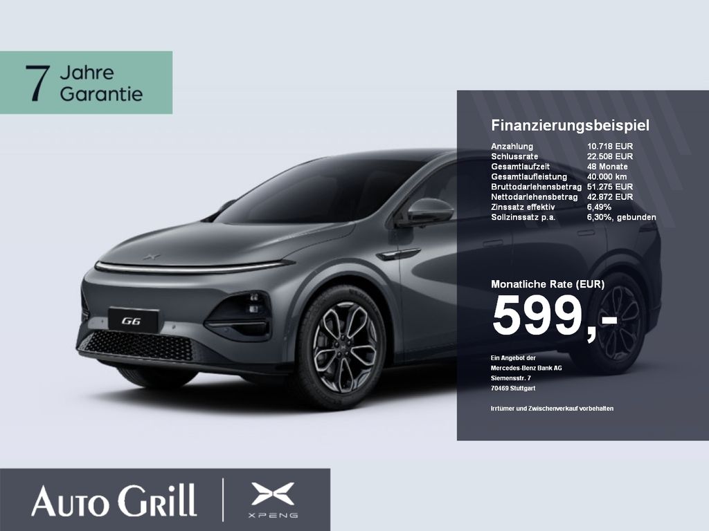 Bild des Angebotes XPENG G6 2025 AWD Performance AHK CarPlay 360Kam ACC