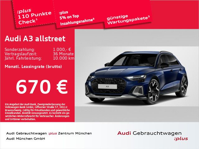 Bild des Angebotes Audi A3 allstreet TFSI qu. S tronic ACC/AHK/HuD