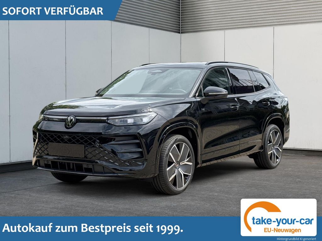 Bild des Angebotes Volkswagen Tayron R-Line PLUG-IN+PANO+AHK+HuD+MATRIX+360...