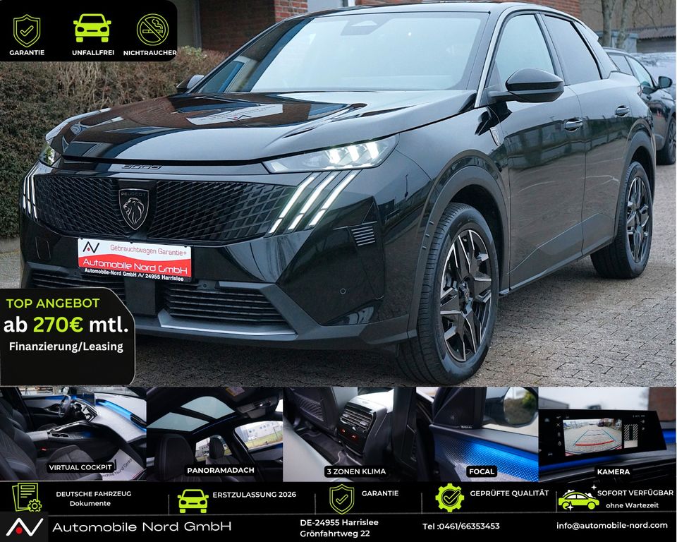 Bild des Angebotes Peugeot 3008 GT Hybrid 145 GT*Panorama*Kamera*Focal