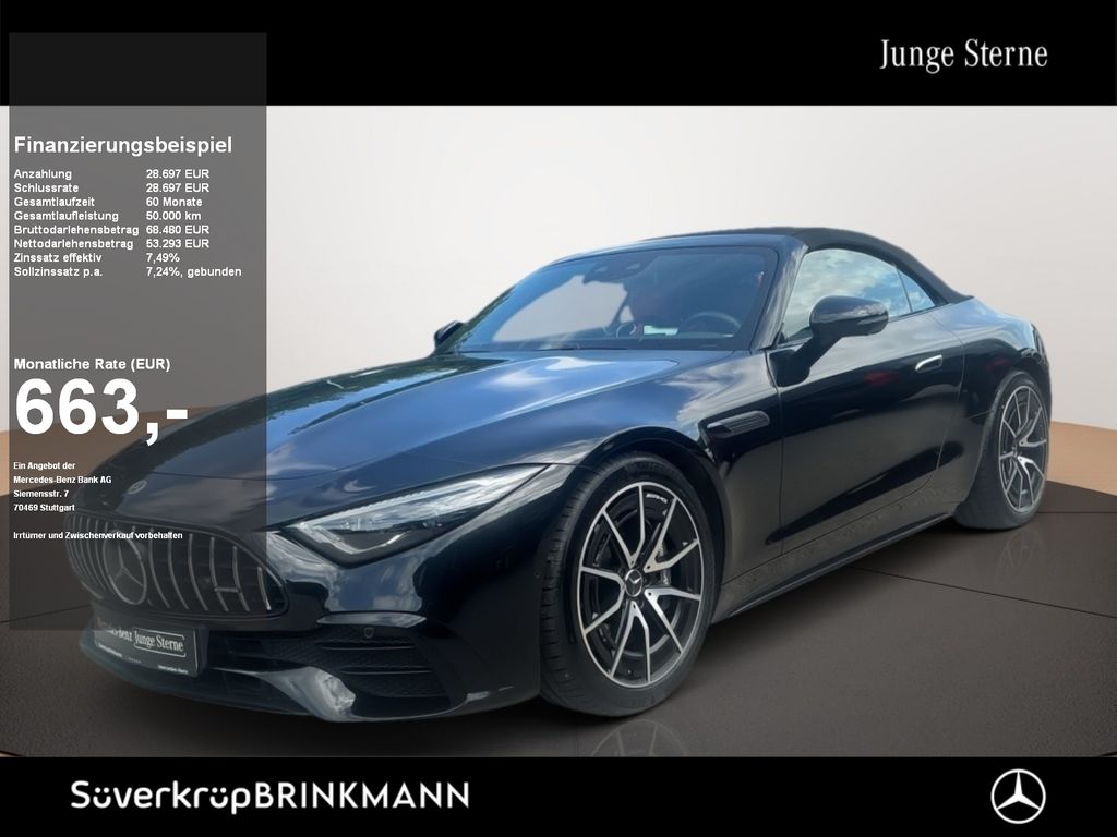 Bild des Angebotes Mercedes-Benz AMG SL 43 BURM NIGHT MEMO 360 DISTR KAMERA SPUR