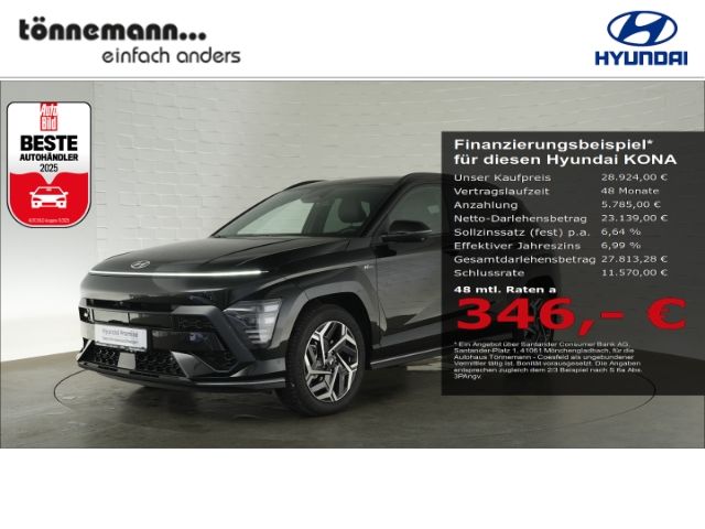 Bild des Angebotes Hyundai KONA T-GDi N-LINE X DCT+VOLL LED+NAVI+360 GRAD K