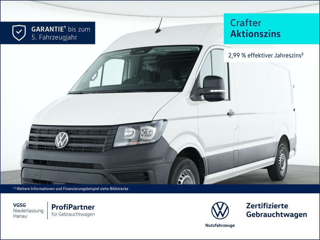 Bild des Angebotes Volkswagen Crafter Kasten Mittel Vorb. AHK Klima Kamera DAB