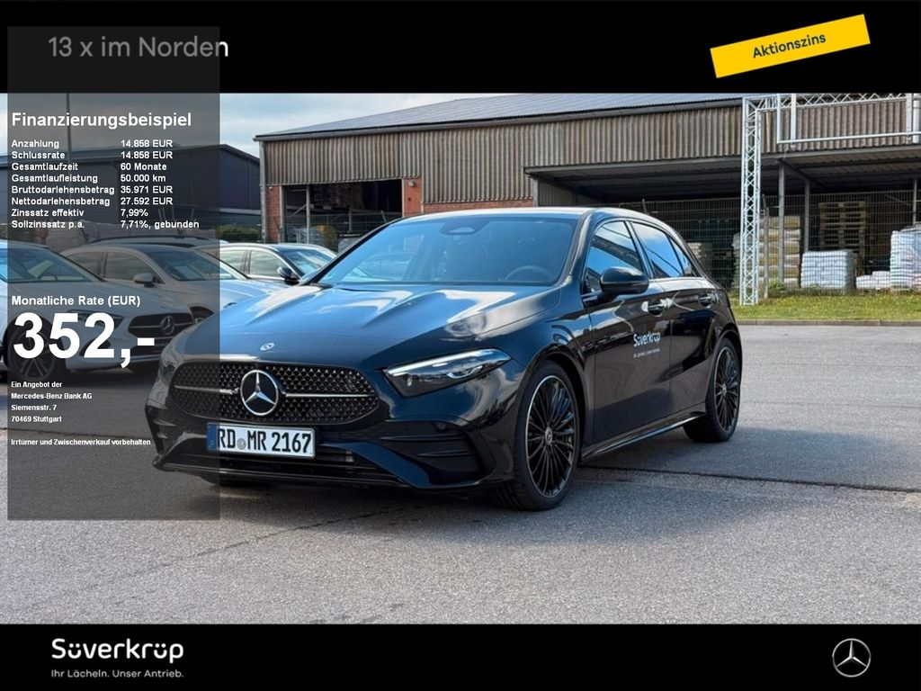 Bild des Angebotes Mercedes-Benz A 220 d AMG NIGHT MULTI 360 DISTR KAMERA PANO