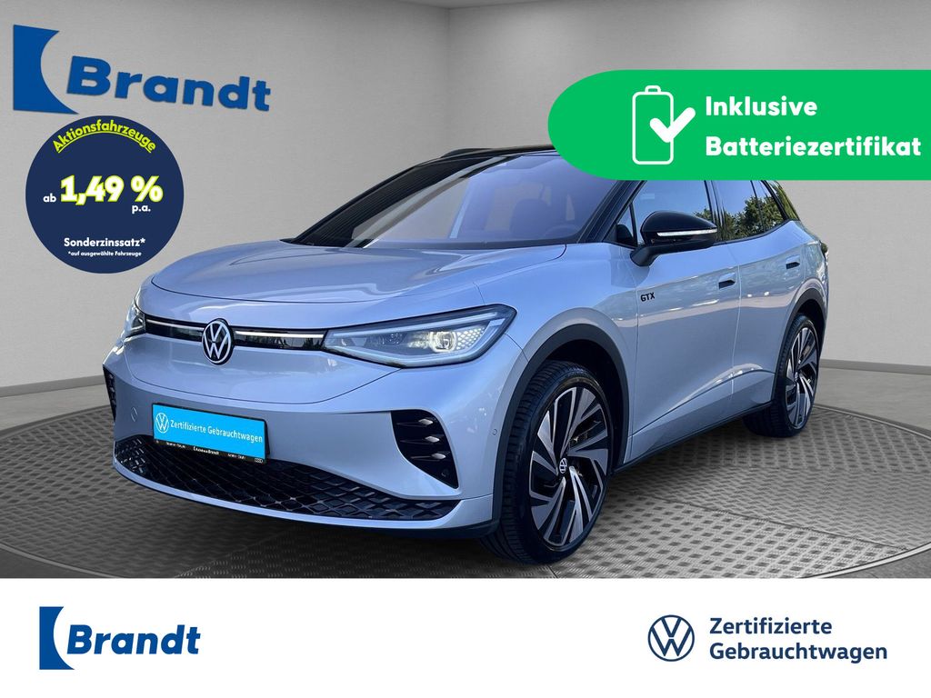 Bild des Angebotes Volkswagen ID.4 GTX 84kWh WÄRMEPUMPE+MATRIX+ACC+AHK+5J GAR.