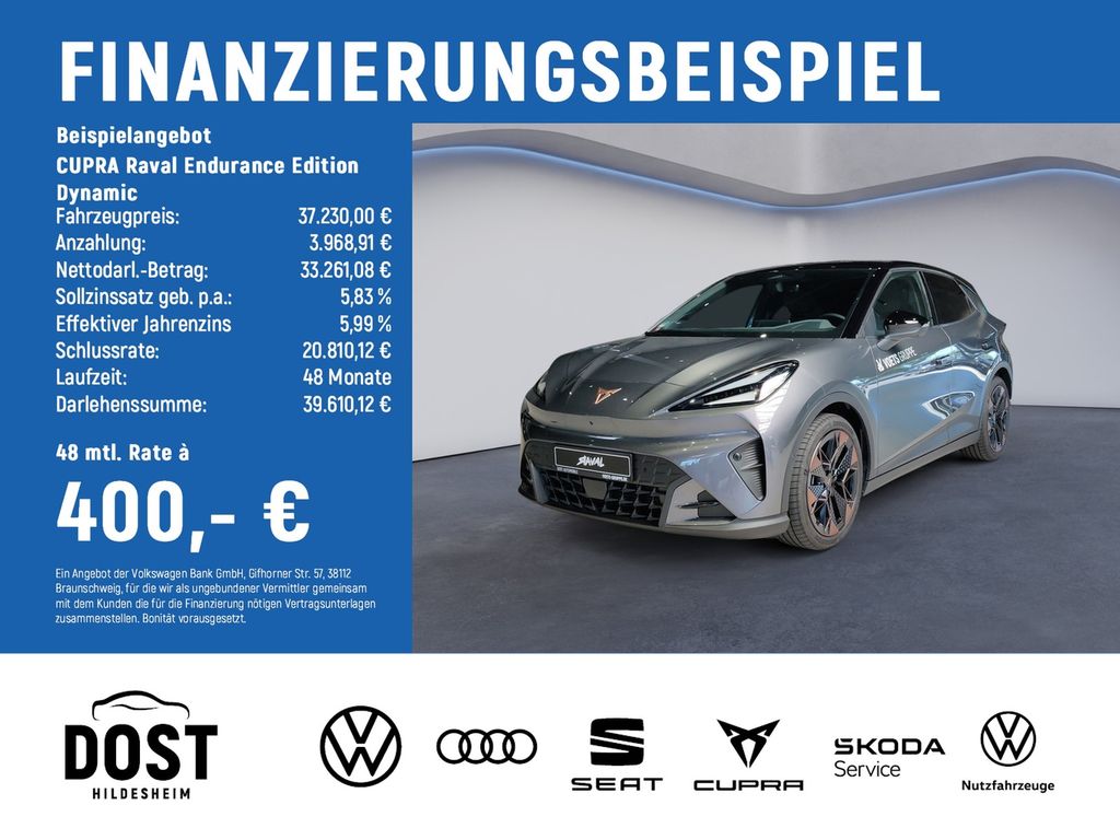 Bild des Angebotes Cupra Raval Endurance Edition Dynamic NAVI+SHZ+LED
