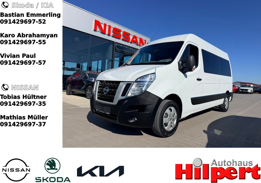 Bild des Angebotes Nissan NV400 Kombi L2H2 3,5t Comfort 9Sitze AHK Klima P