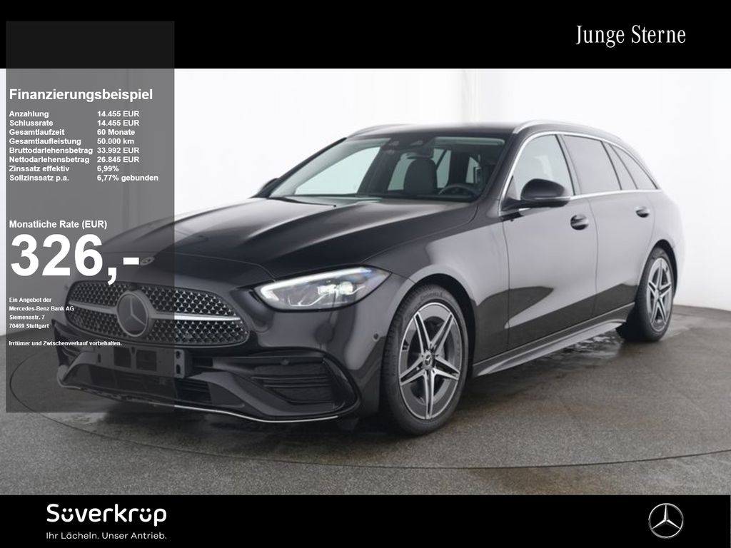 Bild des Angebotes Mercedes-Benz C 300 T d , AMG MEMO AHK DISTR KAMERA SPUR PDC
