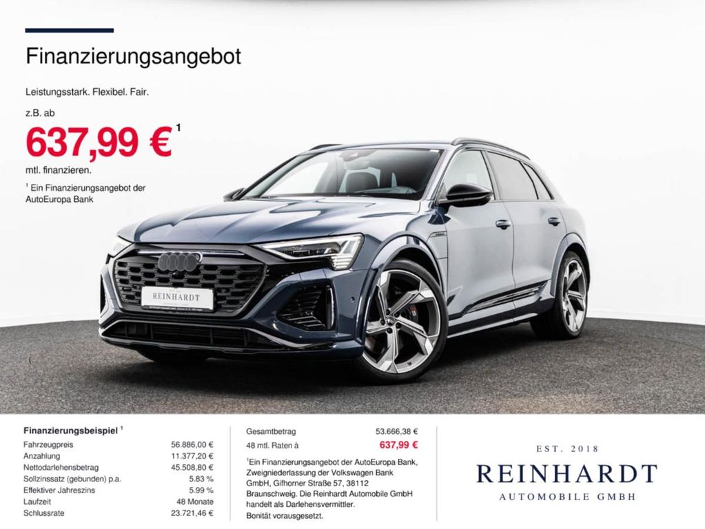 Bild des Angebotes Audi SQ8 E-TRON BLACK ACC/HuD/PANO/AHK/BELÜFT/360°