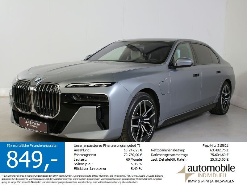 Bild des Angebotes BMW 750e xDr. M Sport NP 185090.- Fond Entertain