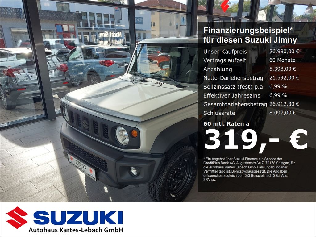 Bild des Angebotes Suzuki Jimny Comfort Allgrip NFZ 1 AHK SHZ AT Bereifung