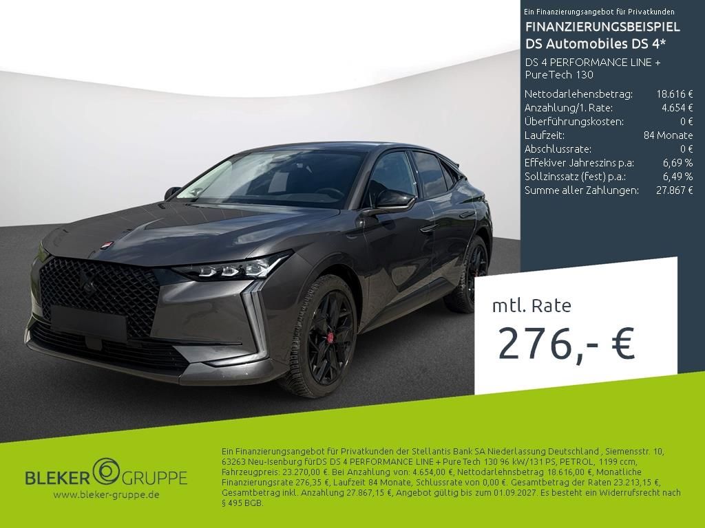 Bild des Angebotes DS Automobiles DS4 DS 4 PERFORMANCE LINE + PureTech 130
