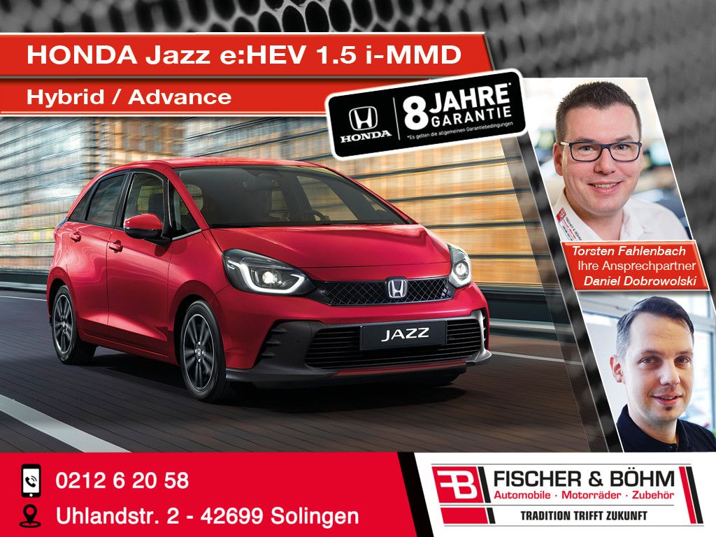 Bild des Angebotes Honda Jazz e:HEV 1.5 i-MMD Hybrid Advance