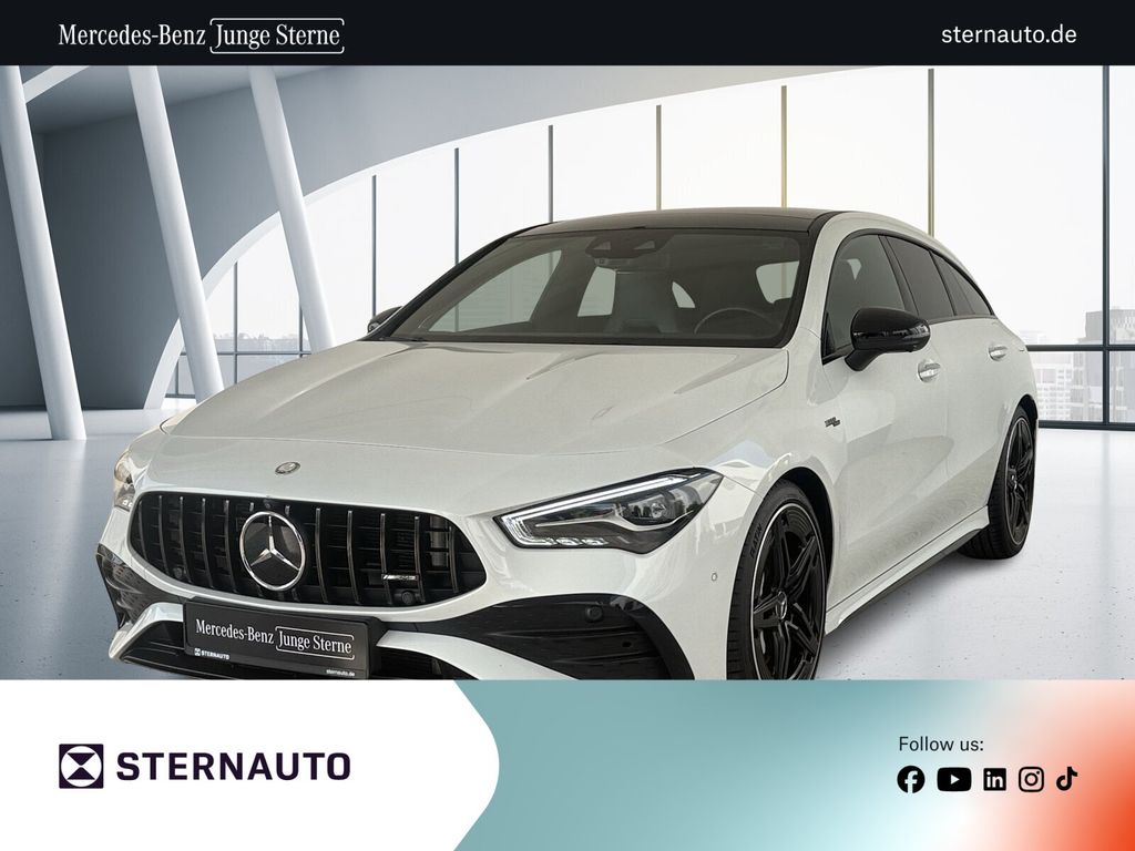 Bild des Angebotes Mercedes-Benz CLA 35 AMG 4M SB Pano.-Dach/Distronic/Kamera/LED
