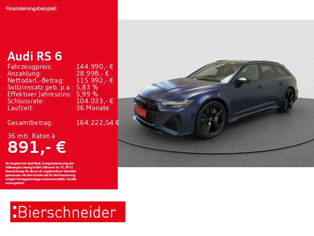 Audi RS6 Av VOLL! MATT 22 AHK KERAMIK PANO STHZ