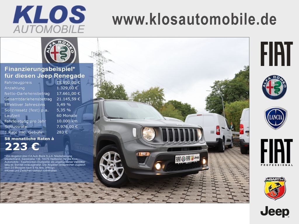 Bild des Angebotes Jeep Renegade LIMITED e-HYBRID 1.5 GSE DCT NAV WINTER