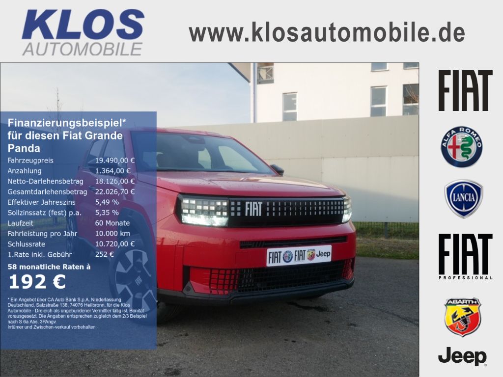Bild des Angebotes Fiat Grande Panda ICON BUSINESS HYBRID 1.2 eDCT 110 P