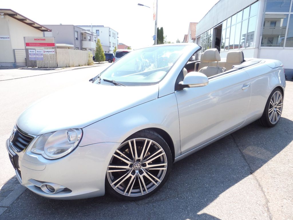 Bild des Angebotes Volkswagen Eos Cabrio 2.0T R-Line Navi Leder Klimaautomatik