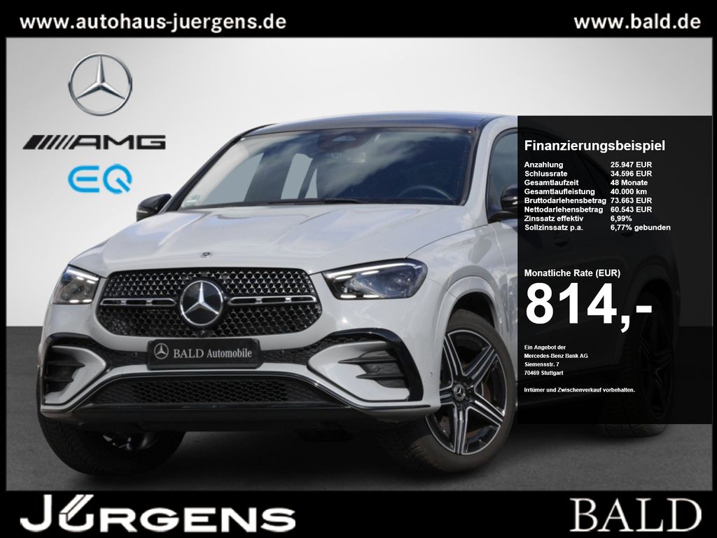 Bild des Angebotes Mercedes-Benz GLE 300 d 4M Cp AMG-Sport/Pano/Sitzklima/AHK/MLB