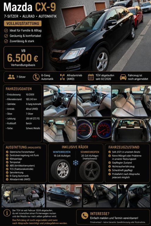 Bild des Angebotes Mazda CX-9