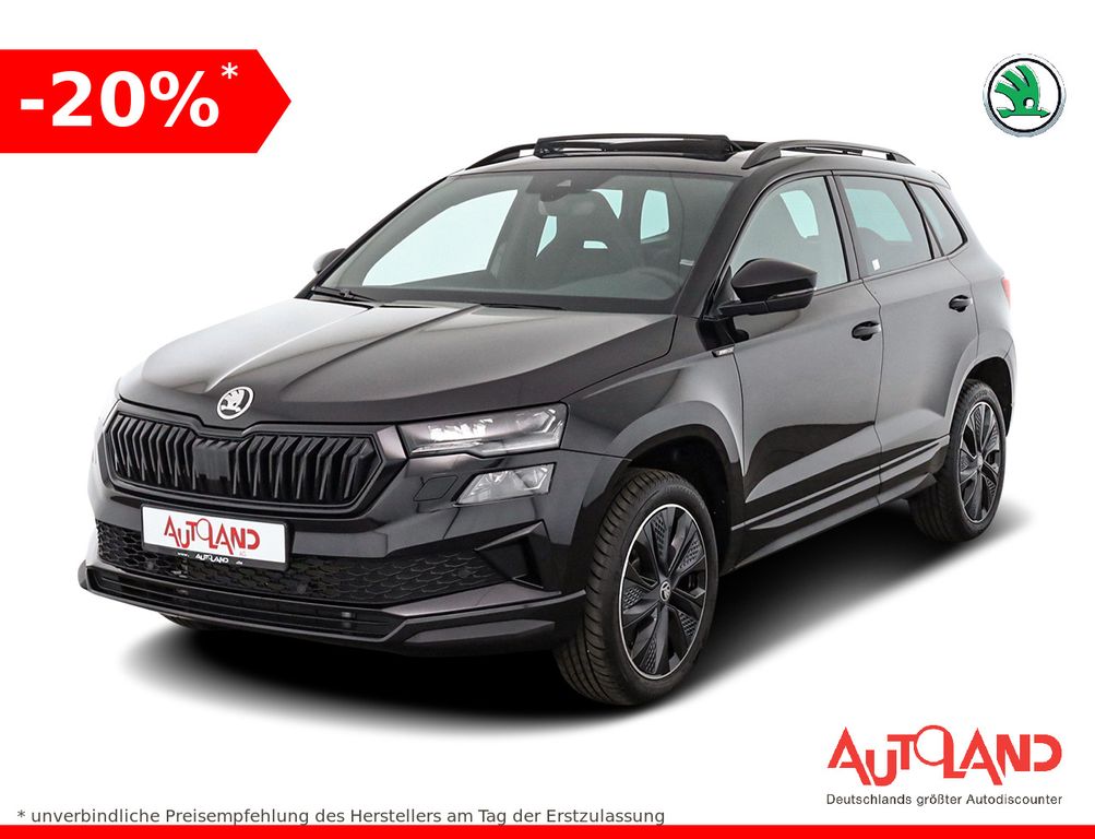 Bild des Angebotes Skoda Karoq Sportline 1.5 TSI DSG Matrix ACC AHK Pano