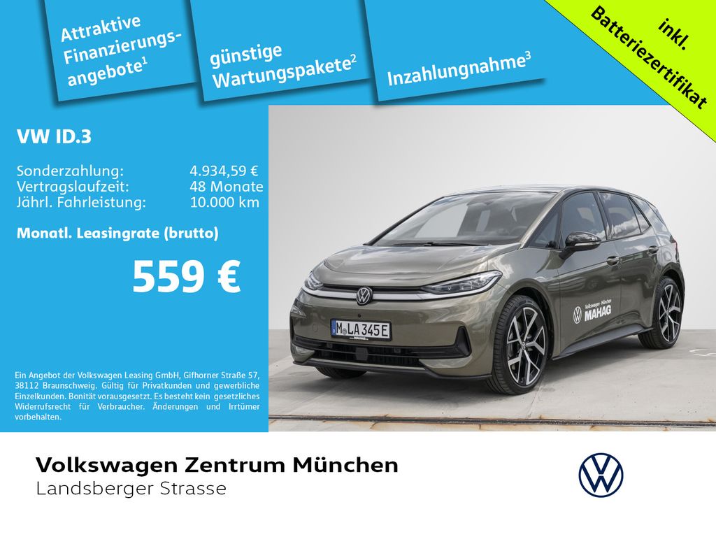 Bild des Angebotes Volkswagen ID.3 Neo Style 170kW/84kWh WP AHK ACC CCS IQ.Lig