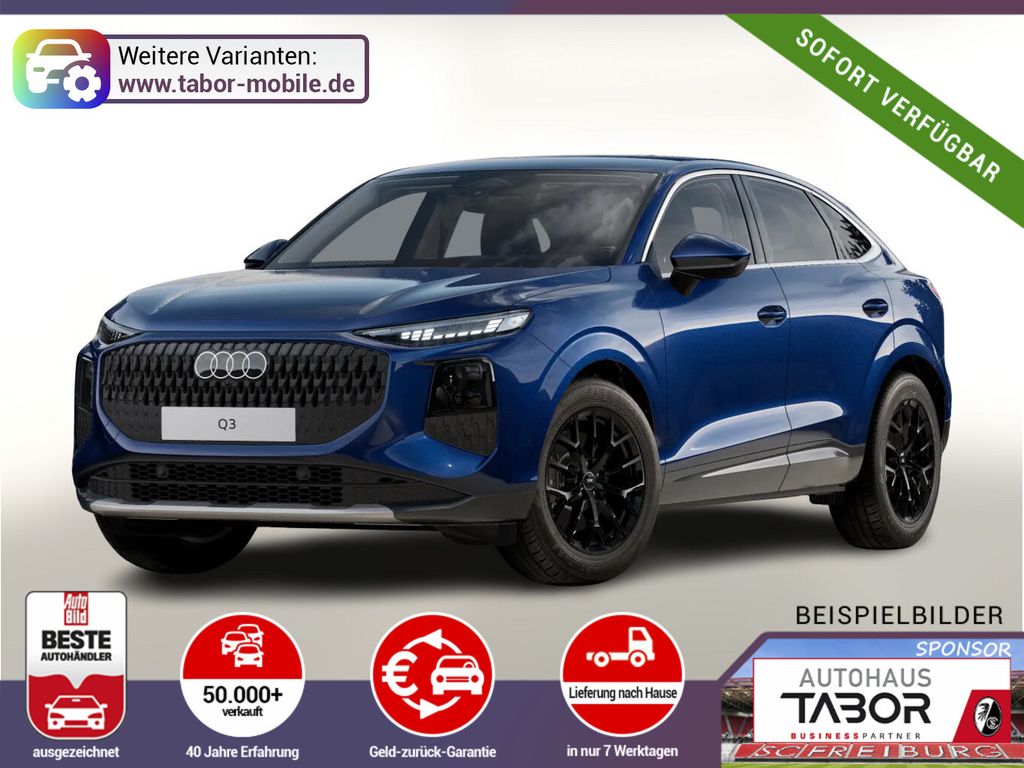 Bild des Angebotes Audi Q3 Sportback Tech LED+ KlimaP MMI+ PrivG 18Z eHK