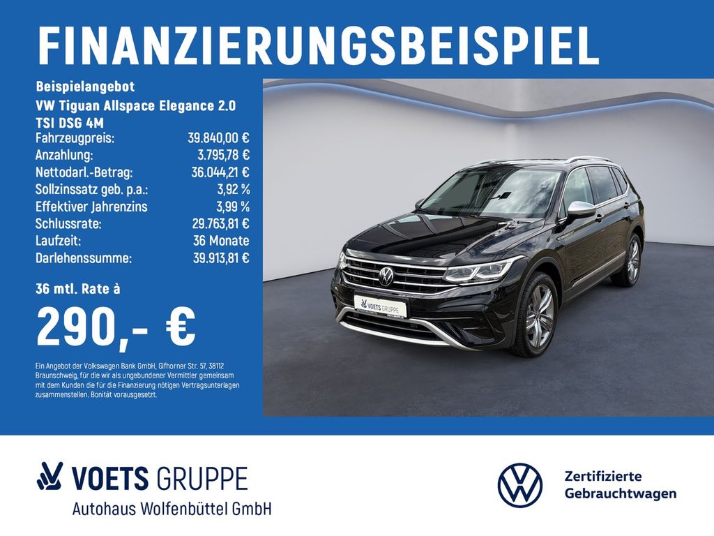 Bild des Angebotes Volkswagen Tiguan Allspace Elegance 2.0 TSI DSG 4M PANO+STA