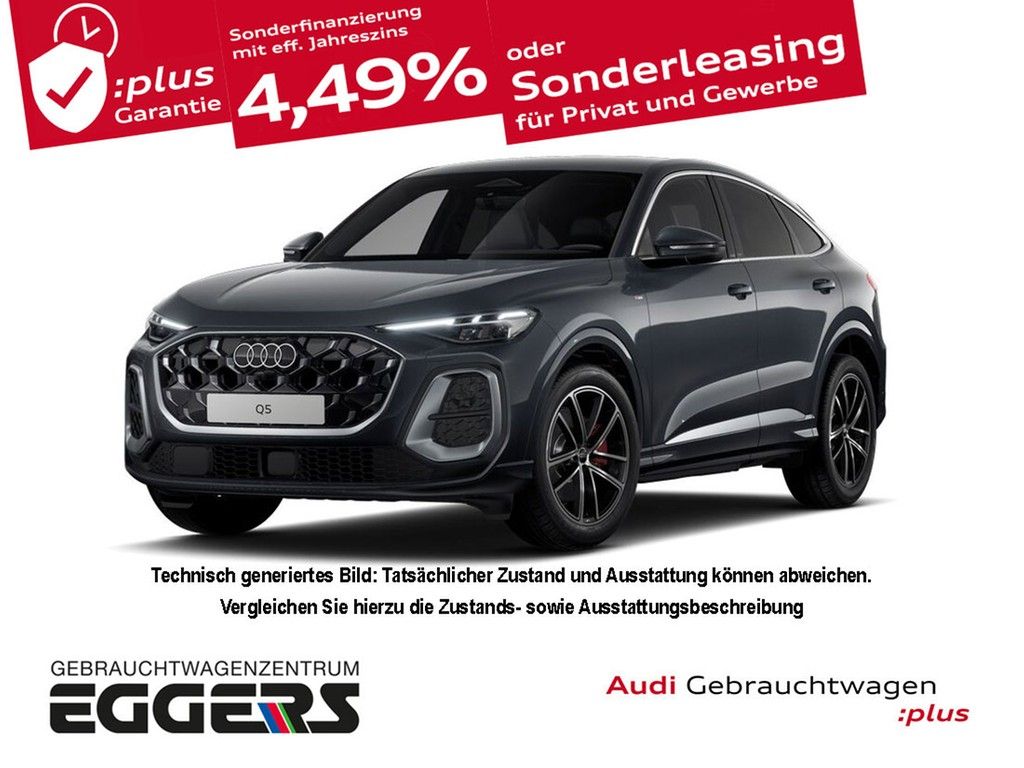 Bild des Angebotes Audi Q5 Sportback TDI quat. *S-line*AHK*B&O*HuD*360°