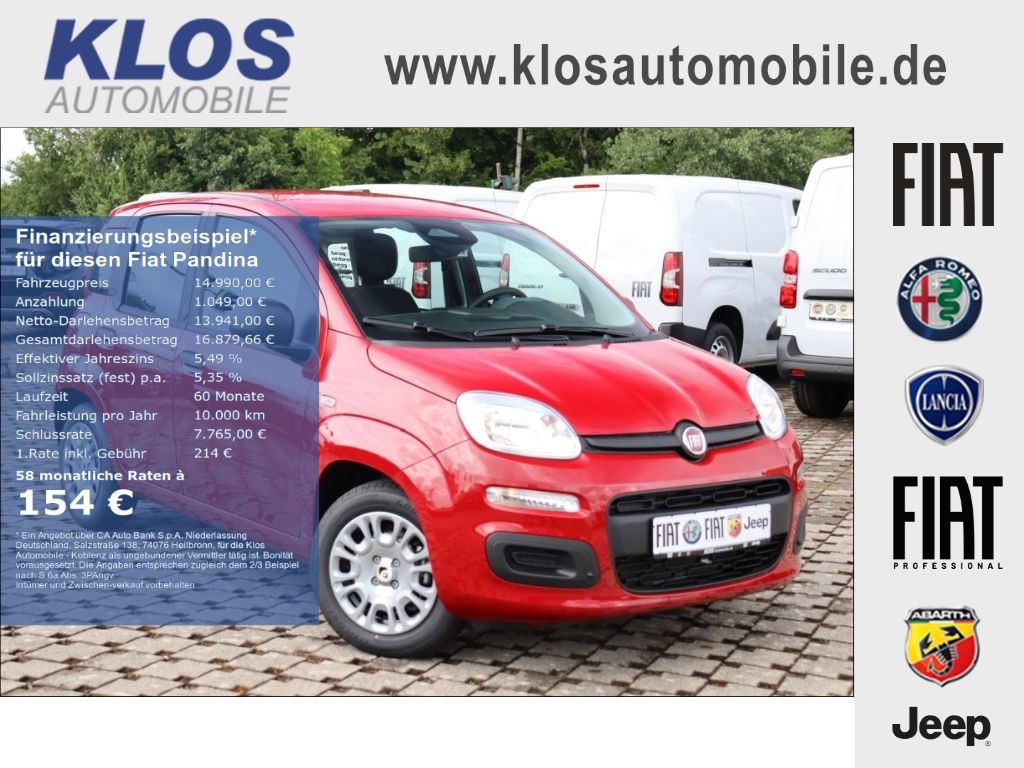 Bild des Angebotes Fiat Pandina PANDA ICON HYBRID 1.0 GSE 65PS PDC RADIO