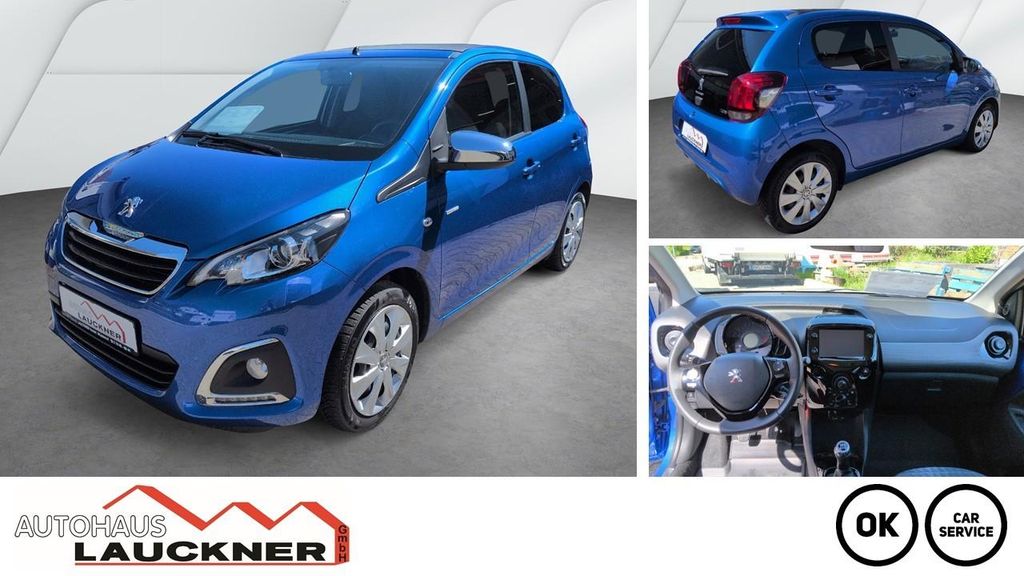 Peugeot 108 TOP Style SHZ/RFK/Faltdach/Klima