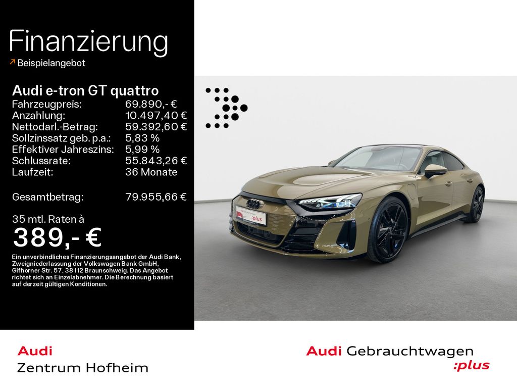Bild des Angebotes Audi e-tron GT quattro*Air*B&O*Pano*Laser*Virtual*Nav