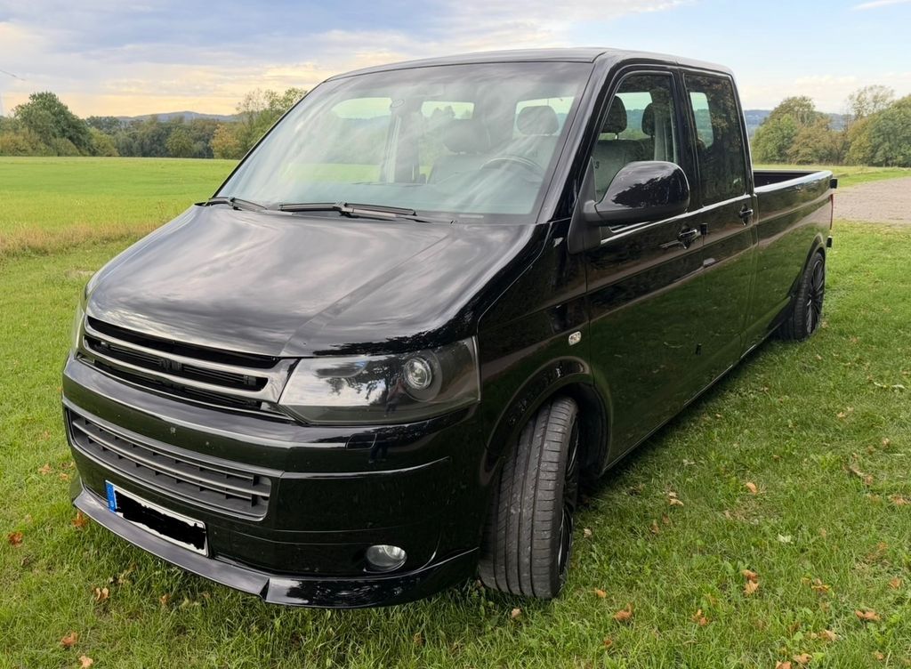 Bild des Angebotes Volkswagen T5 Porsche Turbo TH3 Doka extra lang