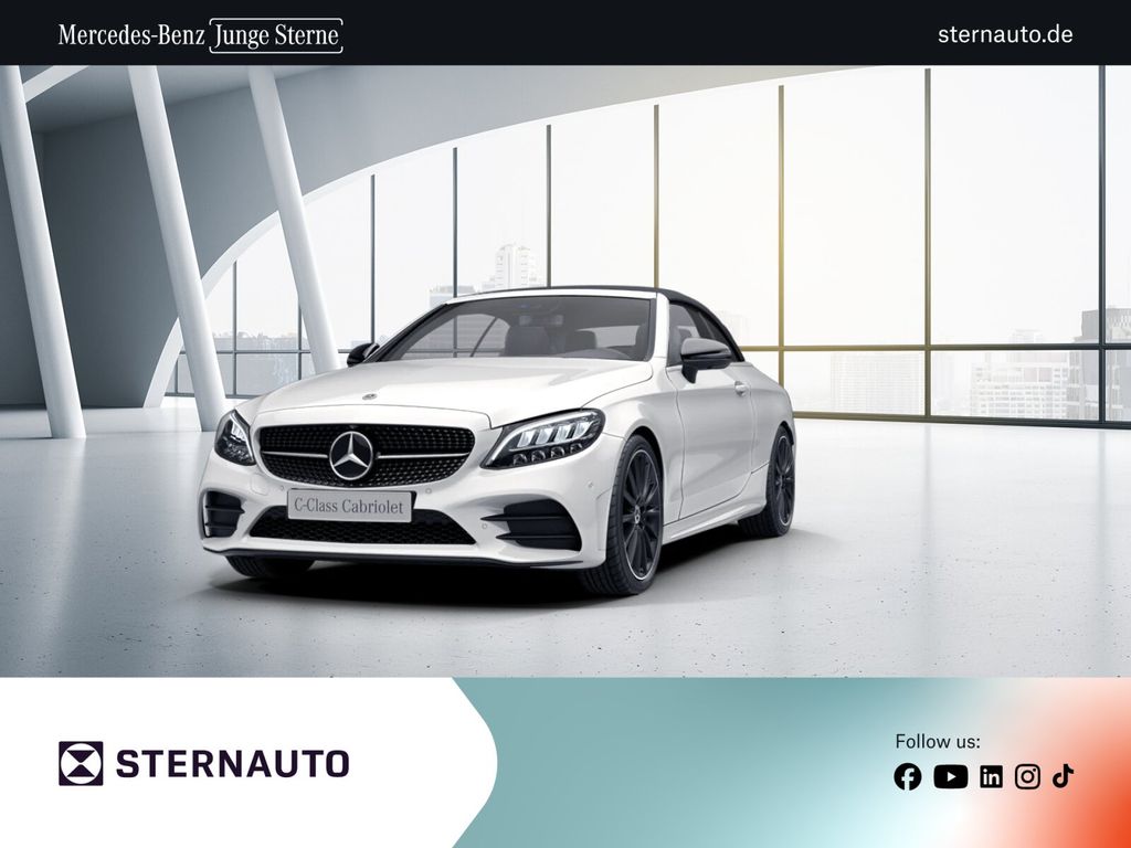 Bild des Angebotes Mercedes-Benz C 200 Cabrio AMG DISTRO Night Cabrio-Komfort 360