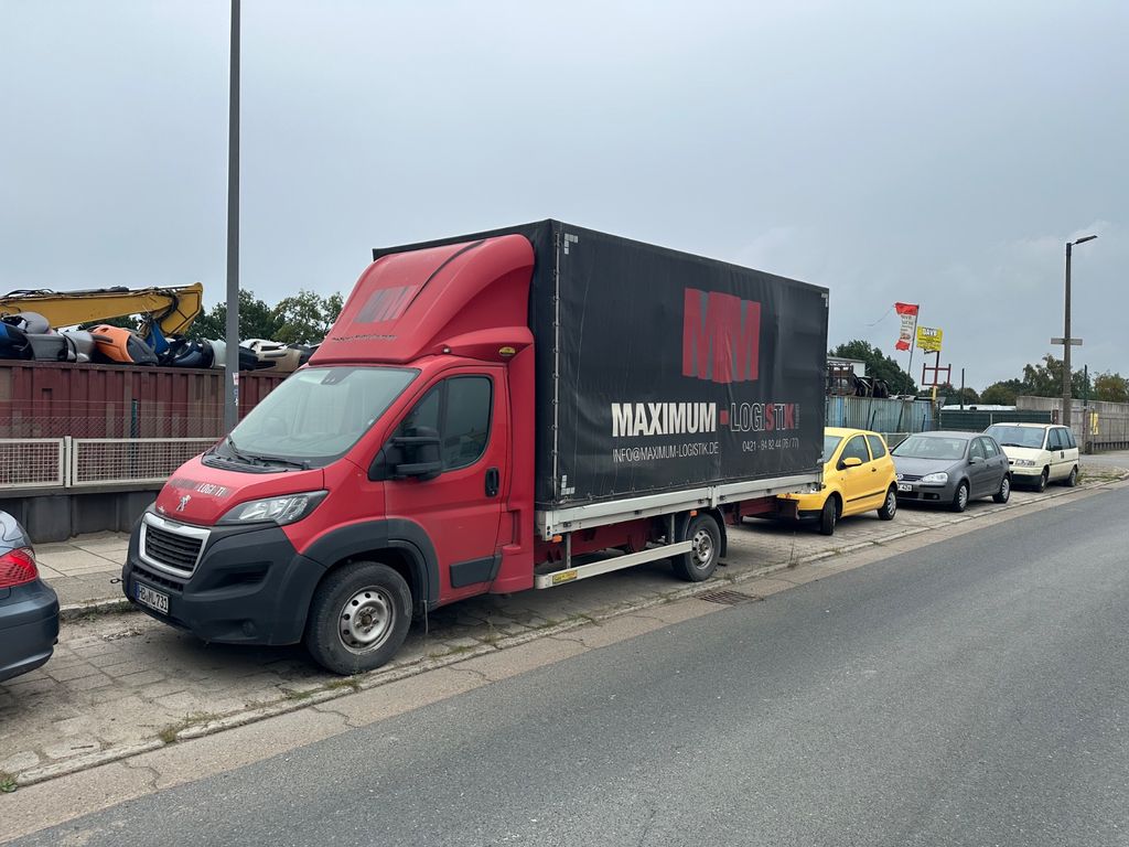 Bild des Angebotes Peugeot Boxer Pritsche Plane 1.2t Zuladung 490x220x220