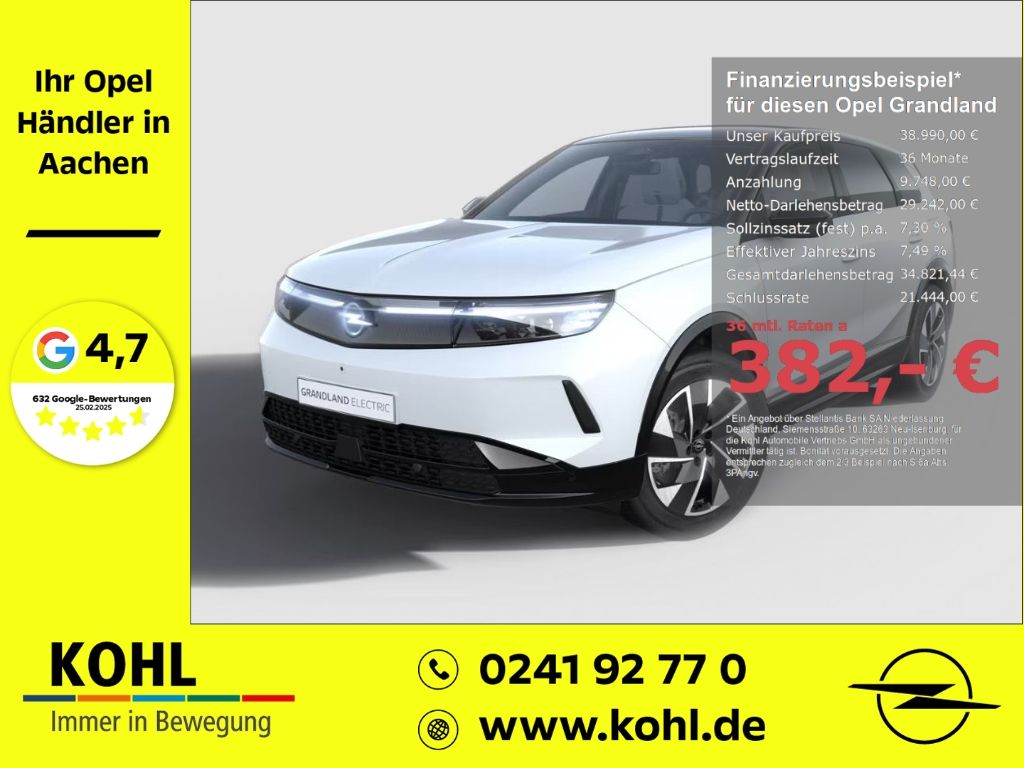 Bild des Angebotes Opel Grandland Electric GS 213PS 73kWh 360°Kamera Nav