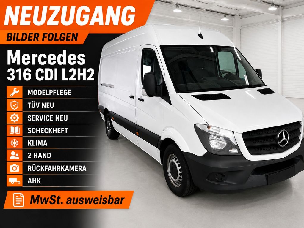 Bild des Angebotes Mercedes-Benz Sprinter 316 CDI,L2H2,3S,RFK,AHK,Klima,MoPf,Serv