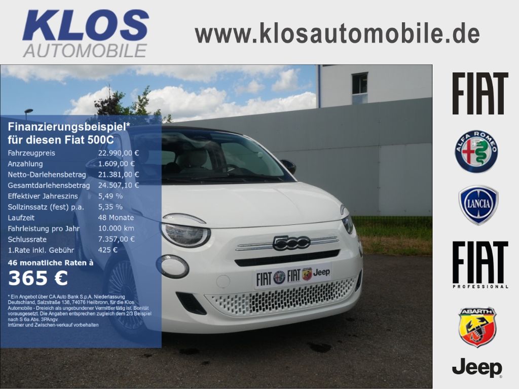 Bild des Angebotes Fiat 500C CABRIO HYBRID ICON 1.0 65 PS MT6 KOMFORT KA