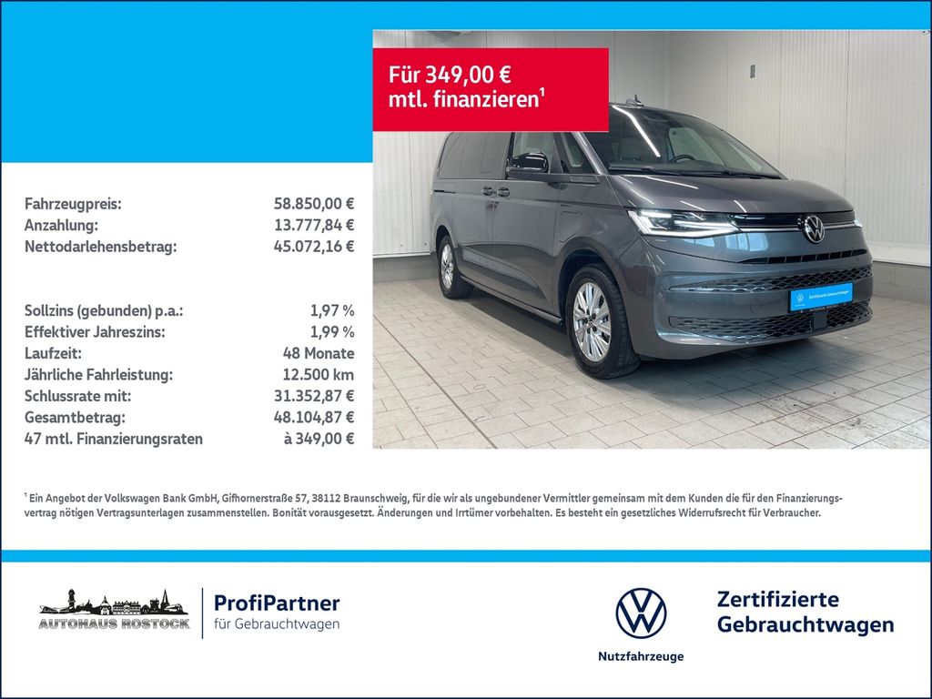 Bild des Angebotes Volkswagen T7 Multivan Life 1.5 TSI eHybrid lang 4MOTION