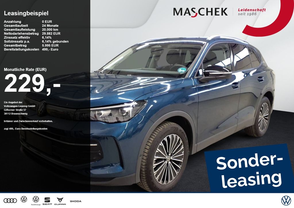Volkswagen Tiguan Goal 1.5 eTSI Sonderleasing! AHK Navi LED