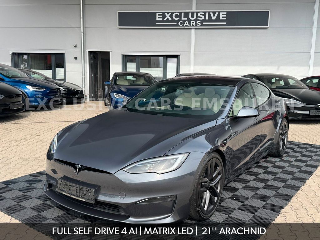 Bild des Angebotes Tesla MODEL S PALLADIUM | FULL SELF DRIVE4 KI | MATRIX