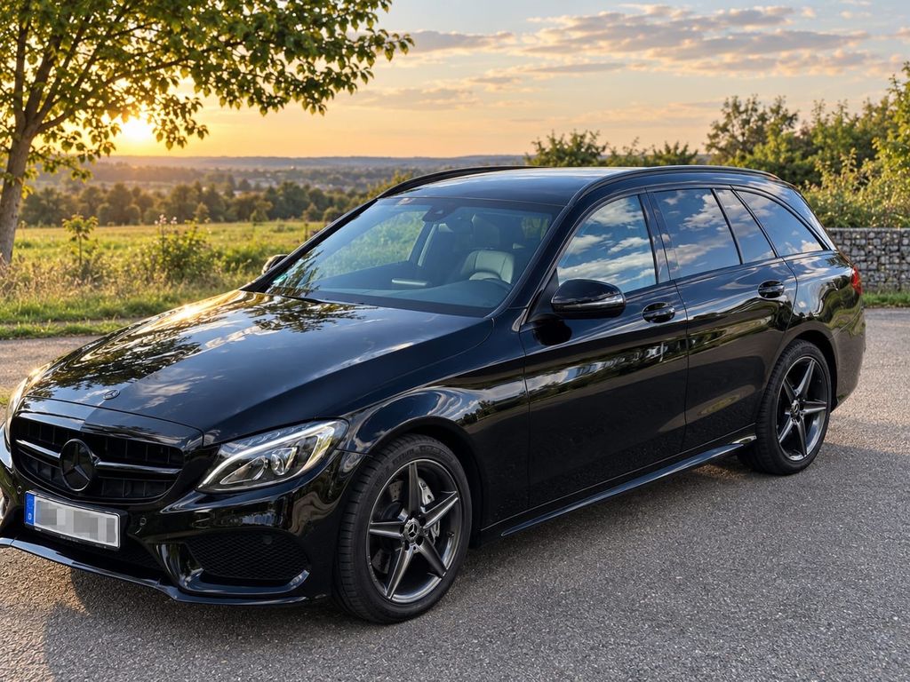 Bild des Angebotes Mercedes-Benz C 400 4MATIC T Autom. AMG Line/Night Edition