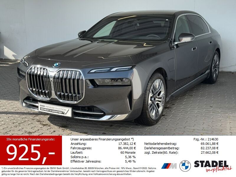 Bild des Angebotes BMW 750e xDrive Navi.LED.ACC.360°.Massage.SoftClose