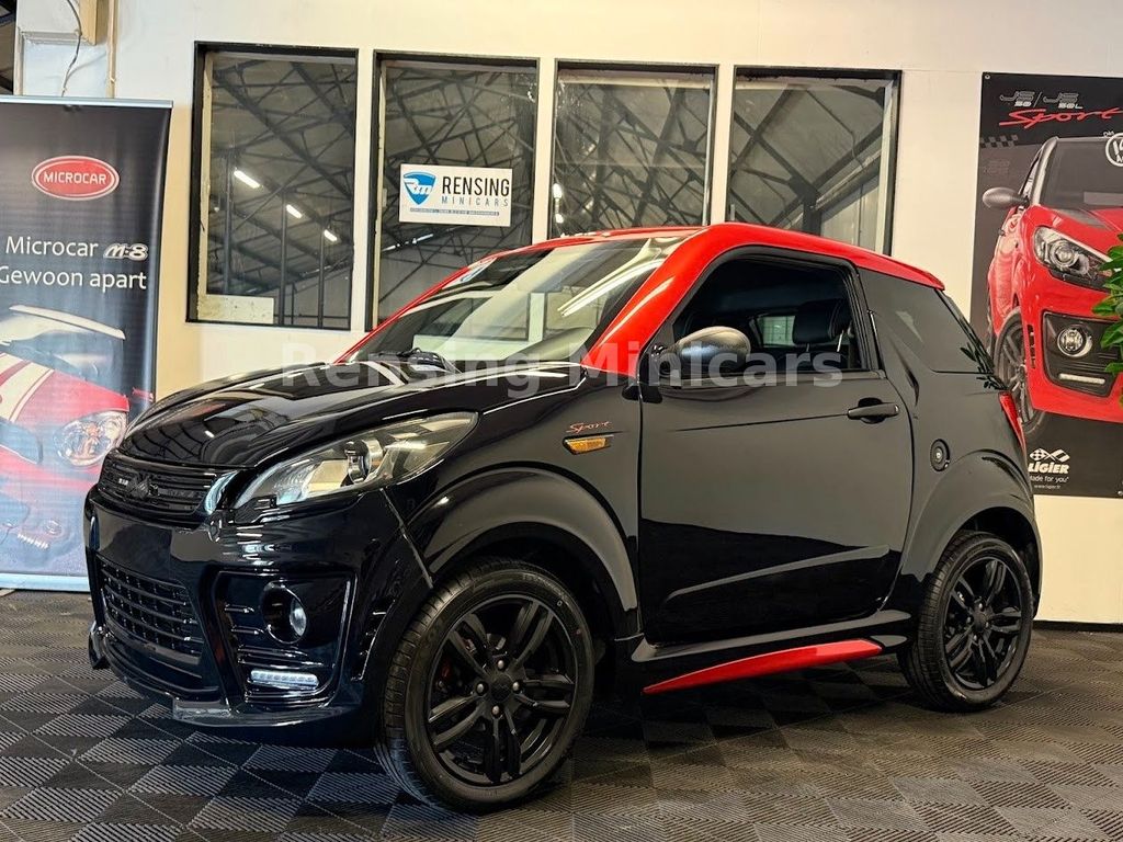 Bild des Angebotes Ligier JS50 Sport Black on Red Mopedauto Microcar 45 KM