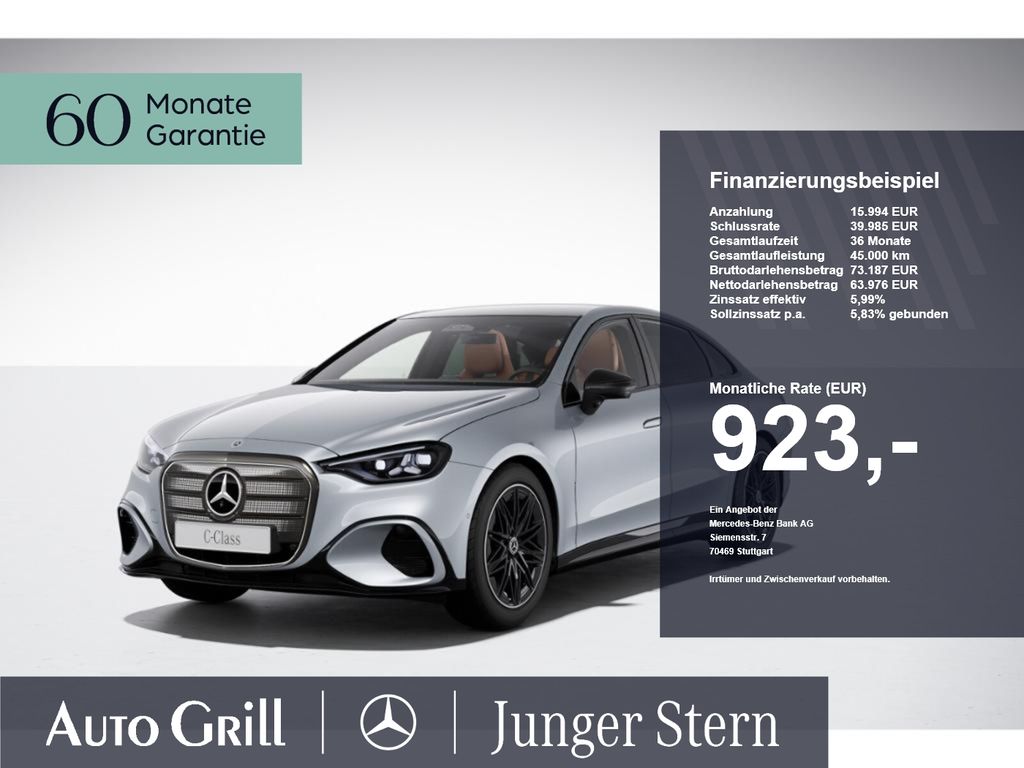 Mercedes-Benz C 400 4M EQ AMG Hyperscreen BeechBrown Burm Prem