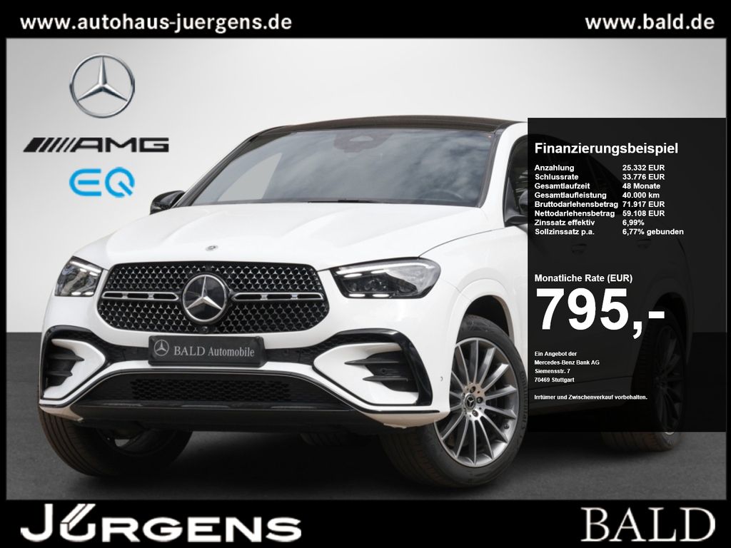 Bild des Angebotes Mercedes-Benz GLE 400 e 4M Cp AMG-Sport/Pano/AHK/Night/MLB/360